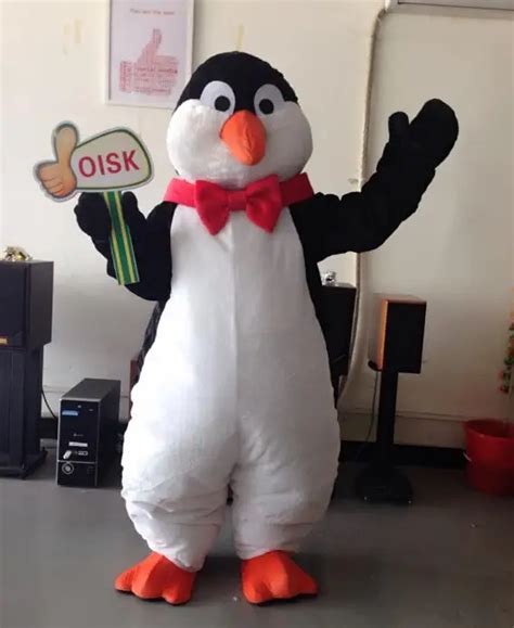 Penguin mascot suit